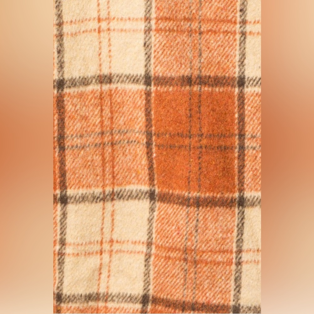 Plaid rust jacket - Picture 2 of 3